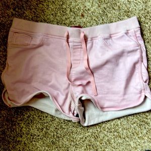 Gently used pink shorts